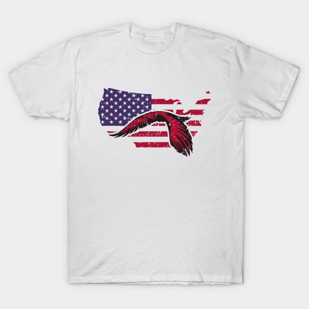 4th July Proud T-Shirt by kani